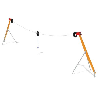 dino linbana utan plattform för tvåvägsriktning