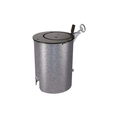 Låsbar markylsa för avtagbara pollare