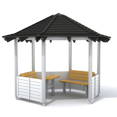 berså miami lusthus paviljong till park