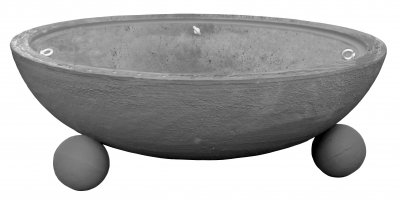 Stor planteringskruka för offentlig utomhusbruk 200 L