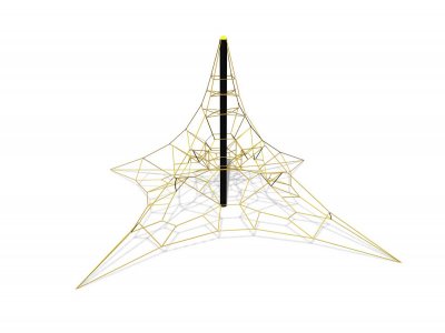 pyramid nät hög klätterställning