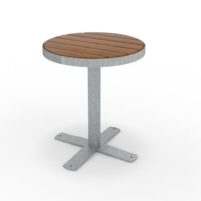 Parkbord Sofiero runt Ø 600 mm - Fristående