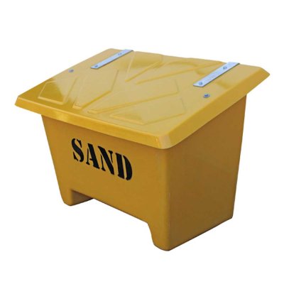 Gruslåda 250 liter gul