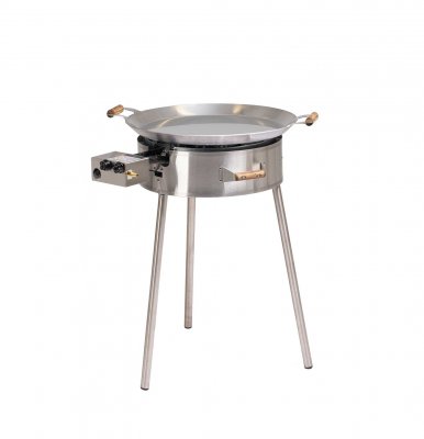 stekhäll i rostfritt stål