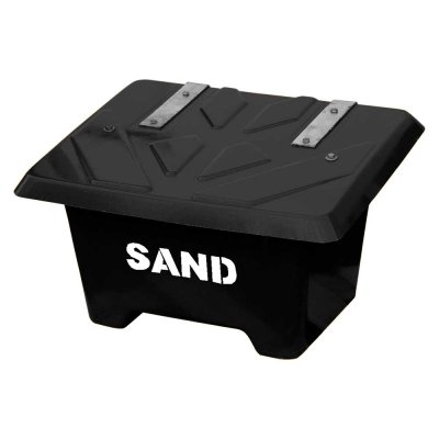 Liten sandbehållare 65 liter - Svart