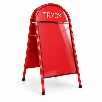 Toppställ 50x70 cm - Röd RAL 3020