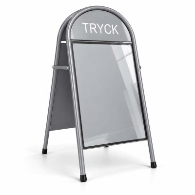 Toppställ 50x70 cm - Silver RAL 9023