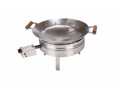 gasol stekhäll rostfri wokpanna