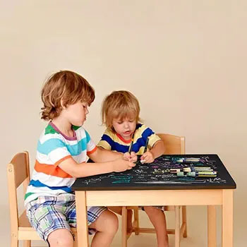 Griffeltavlor för kreativa barn