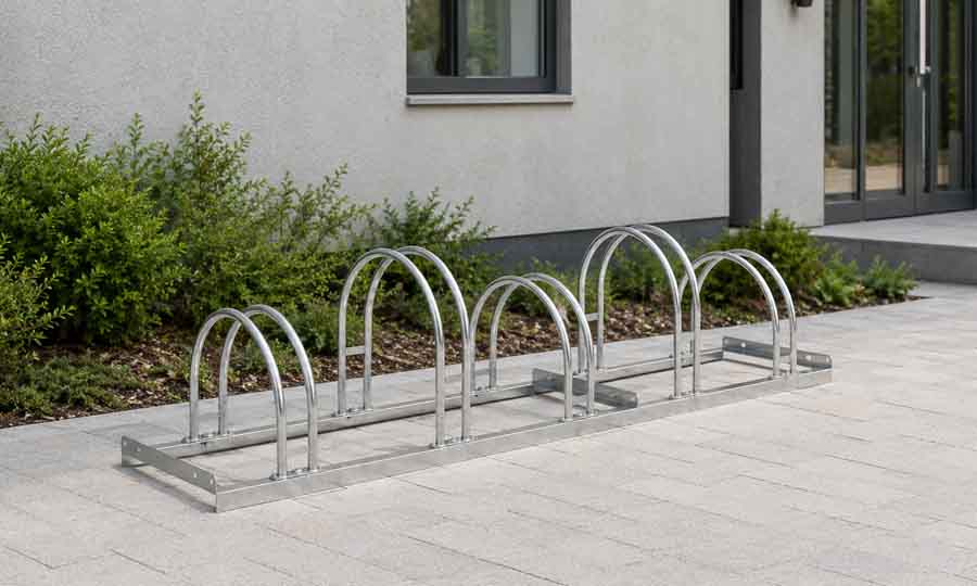 Cykelställ fristaende för ytmontering