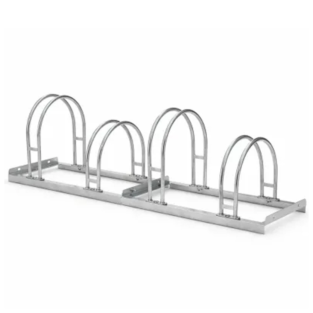 Cykelställ för utomhusbruk och cykelförråd