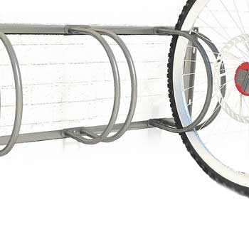 Cykelställ med enkel väggmontering