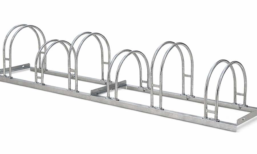 Cykelställ med enkel design och snabb montering