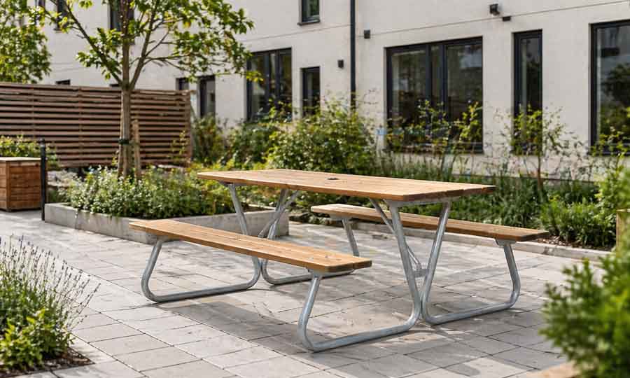 Bänkbord - Picknickbord till BRF och offentlig miljö