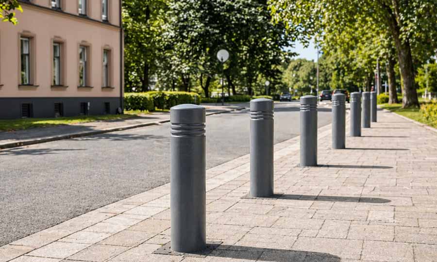 Trafikpollare - pollare för avgränsning i trafik